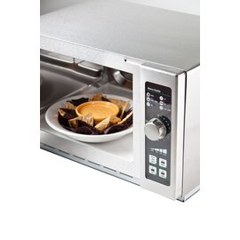 Mikrowellenkombigerät JET 519V schwarz | 34 ltr Mikrowelle Menumaster | 17 ltr | Leistungsstufen 11 INTERGASTRO